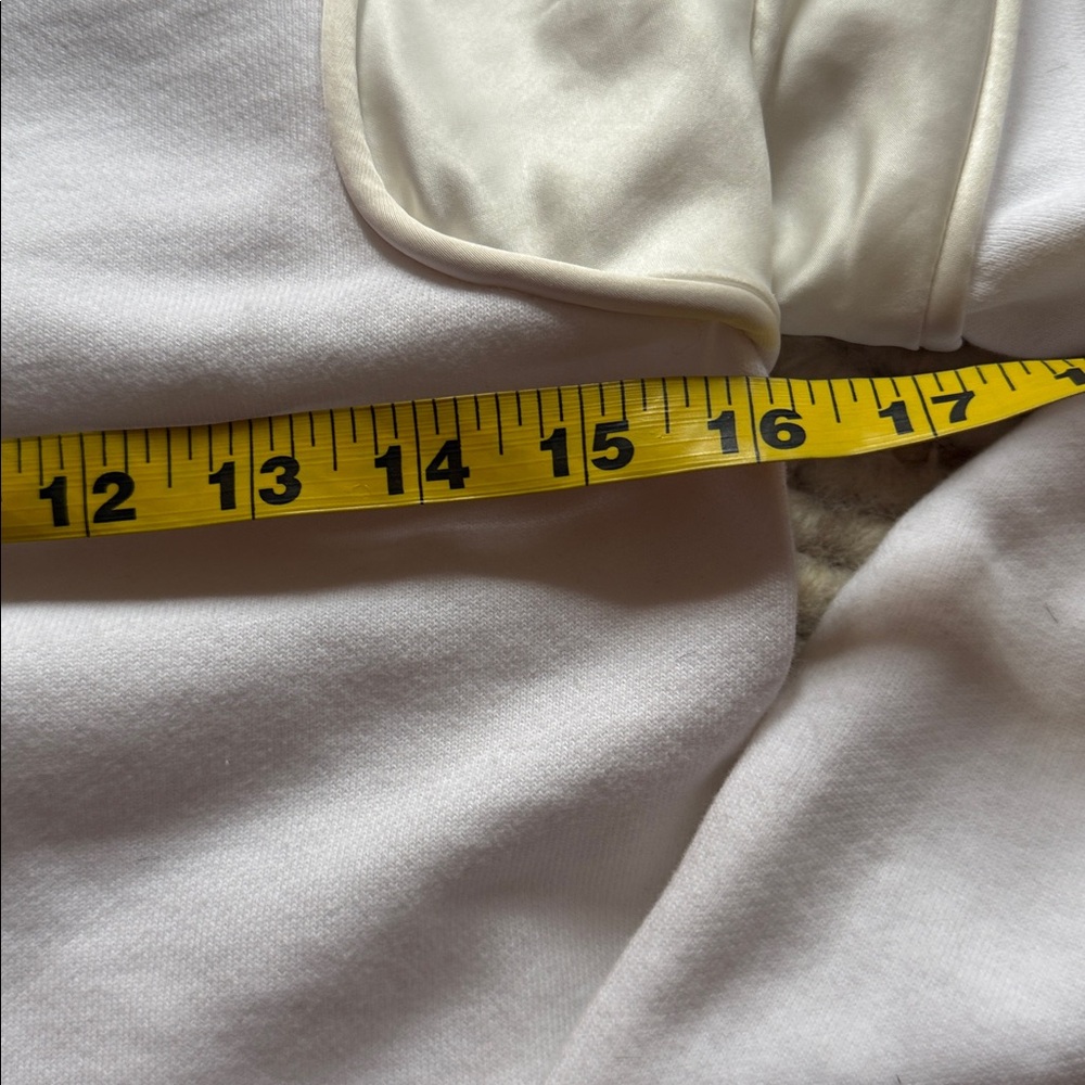 NWT RTA Adelia Dress white with satin shoulders detail - Picture 5 of 8